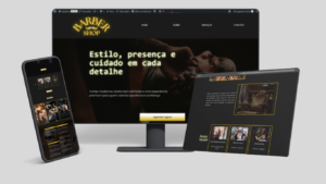 Template Barbearia Premium para Elementor
